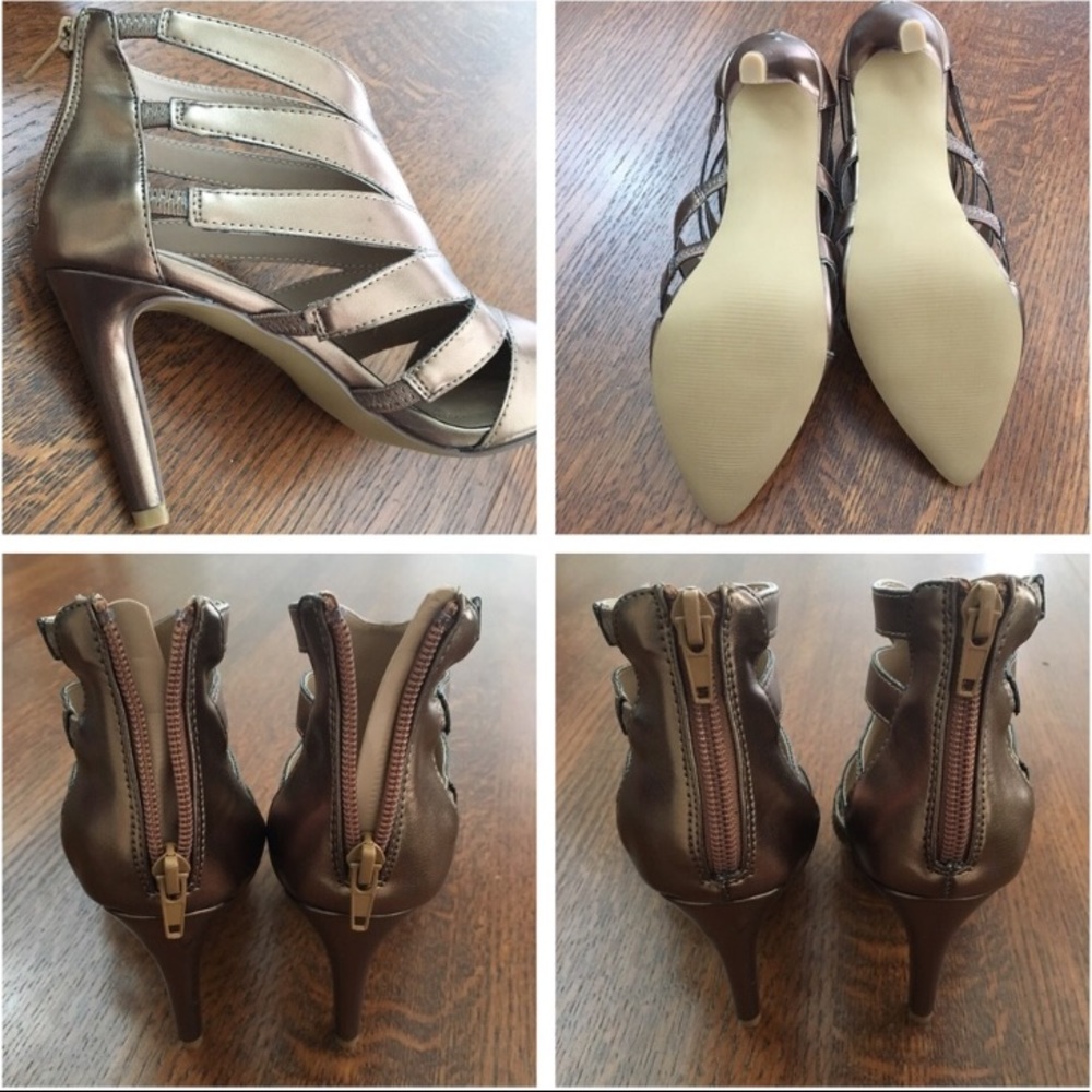 Cut Out Pointed Toe Booties - Picture 8 of 8